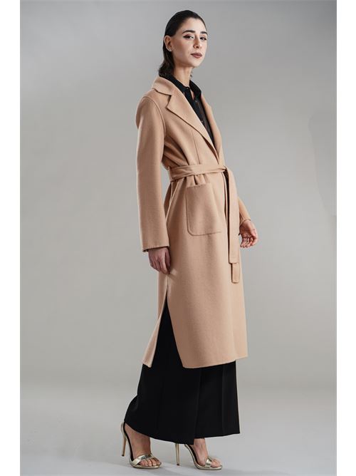 Cappotto in misto lana Simona Corsellini | A25CPCPV1001CAMMELLO